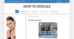 Desktop Screenshot of howtodescale.com